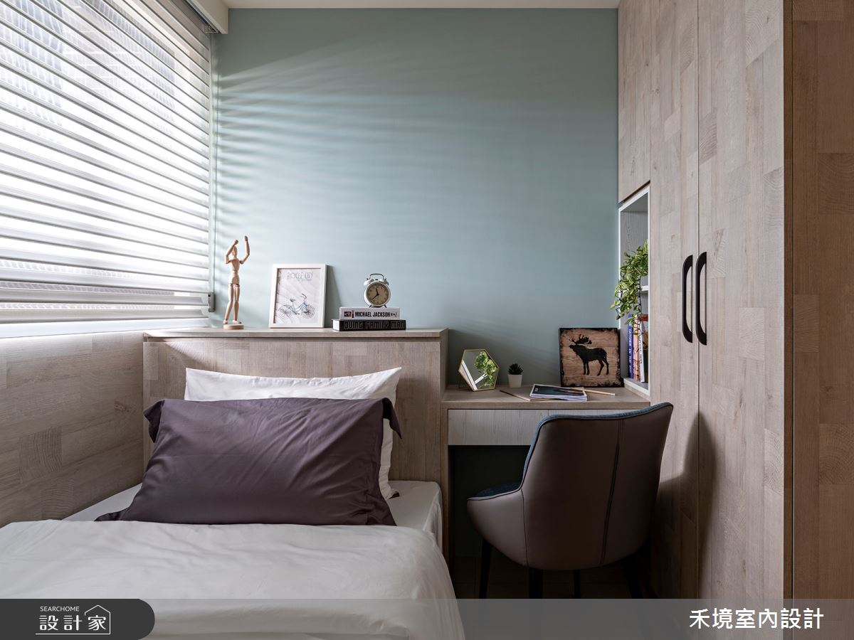 新成屋(5年以下)＿北歐風臥室案例圖片＿禾境室內設計＿禾境_25之7