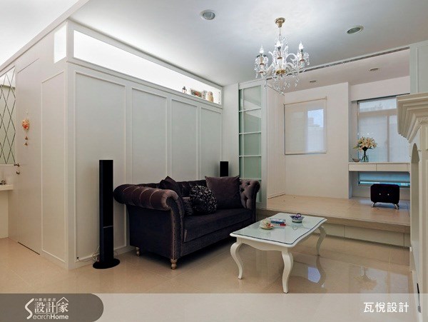 20坪新成屋(5年以下)＿現代主典客廳書房案例圖片＿瓦悅設計有限公司＿瓦悅_02之3