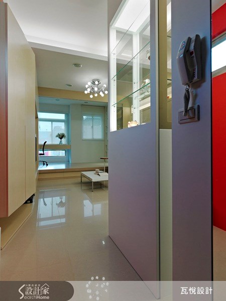 20坪新成屋(5年以下)＿休閒風玄關案例圖片＿瓦悅設計有限公司＿瓦悅_03之2