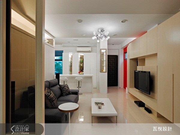 20坪新成屋(5年以下)＿休閒風客廳吧檯案例圖片＿瓦悅設計有限公司＿瓦悅_03之7