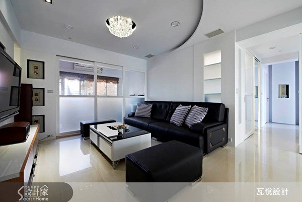 30坪老屋(16~30年)＿現代風客廳走廊案例圖片＿瓦悅設計有限公司＿瓦悅_04之9