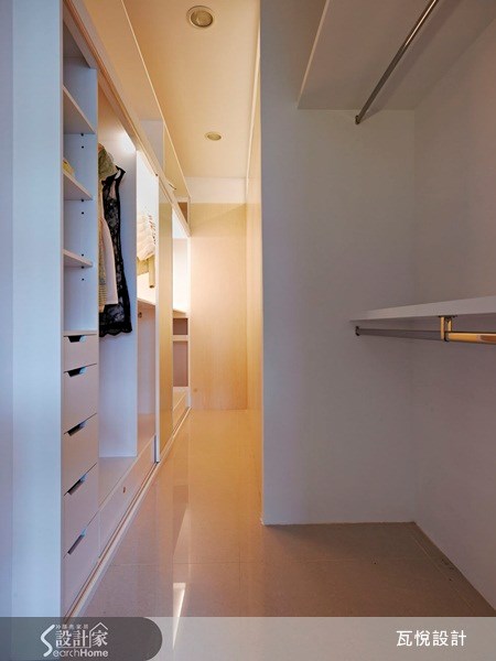 35坪新成屋(5年以下)＿休閒風更衣間案例圖片＿瓦悅設計有限公司＿瓦悅_05之20