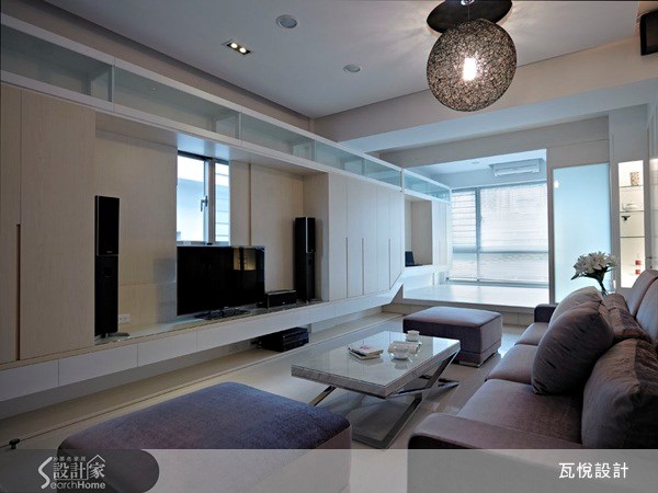 35坪新成屋(5年以下)＿休閒風客廳和室案例圖片＿瓦悅設計有限公司＿瓦悅_05之8