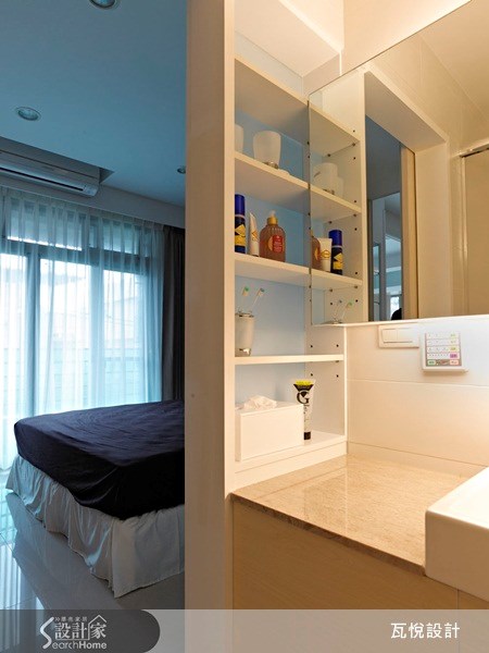 35坪新成屋(5年以下)＿休閒風臥室浴室案例圖片＿瓦悅設計有限公司＿瓦悅_05之23