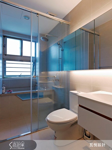 35坪新成屋(5年以下)＿休閒風浴室案例圖片＿瓦悅設計有限公司＿瓦悅_05之24