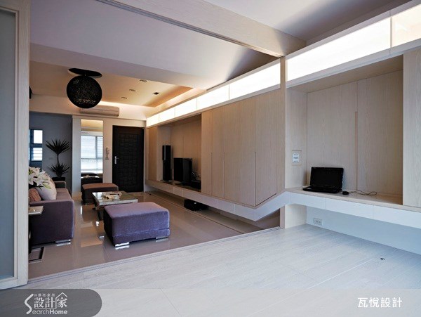 35坪新成屋(5年以下)＿休閒風客廳和室案例圖片＿瓦悅設計有限公司＿瓦悅_05之6