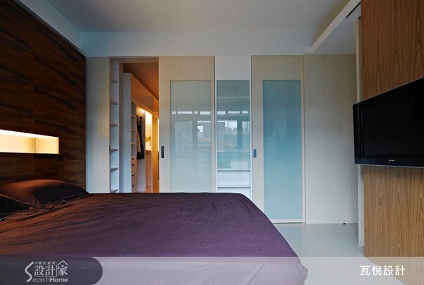 35坪新成屋(5年以下)＿休閒風臥室更衣間案例圖片＿瓦悅設計有限公司＿瓦悅_05之18