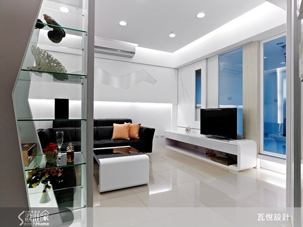 12坪新成屋(5年以下)＿現代風客廳案例圖片＿瓦悅設計有限公司＿瓦悅_06之4