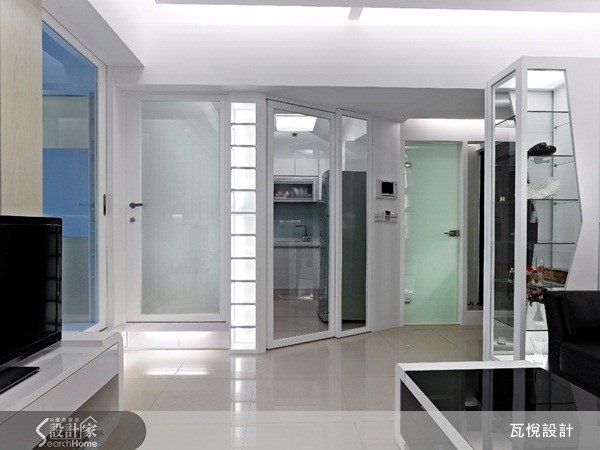 12坪新成屋(5年以下)＿現代風客廳廚房案例圖片＿瓦悅設計有限公司＿瓦悅_06之6