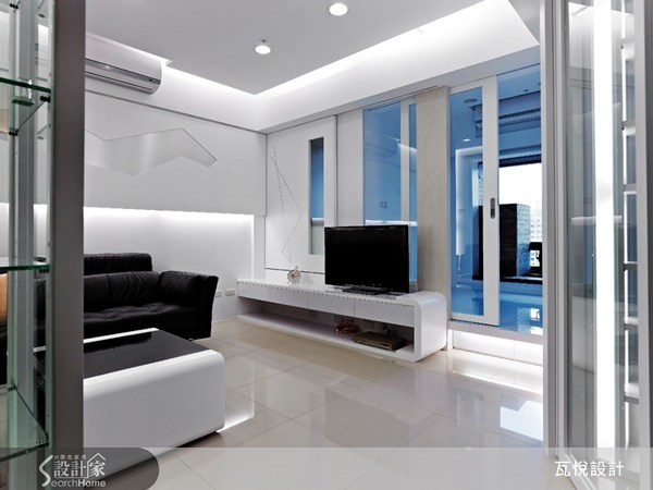 12坪新成屋(5年以下)＿現代風客廳案例圖片＿瓦悅設計有限公司＿瓦悅_06之2