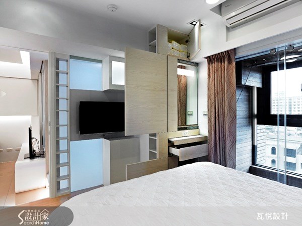 12坪新成屋(5年以下)＿現代風臥室案例圖片＿瓦悅設計有限公司＿瓦悅_06之13