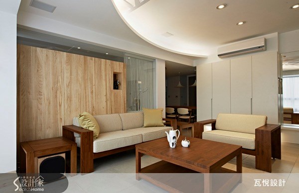 32坪中古屋(5~15年)＿休閒風客廳案例圖片＿瓦悅設計有限公司＿瓦悅_07之8