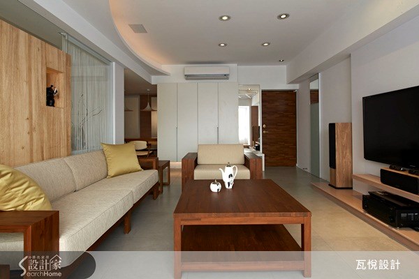 32坪中古屋(5~15年)＿休閒風客廳案例圖片＿瓦悅設計有限公司＿瓦悅_07之7