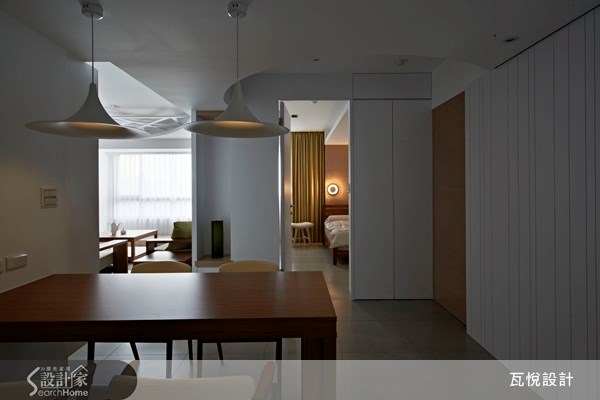 32坪中古屋(5~15年)＿休閒風客廳餐廳臥室案例圖片＿瓦悅設計有限公司＿瓦悅_07之21