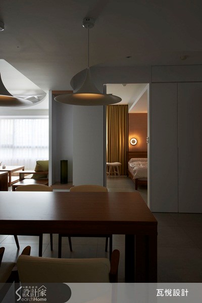32坪中古屋(5~15年)＿休閒風客廳餐廳臥室案例圖片＿瓦悅設計有限公司＿瓦悅_07之22