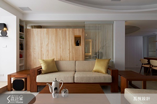 32坪中古屋(5~15年)＿休閒風客廳餐廳案例圖片＿瓦悅設計有限公司＿瓦悅_07之5