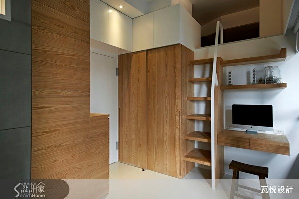 25坪新成屋(5年以下)＿休閒風臥室書房案例圖片＿瓦悅設計有限公司＿瓦悅_09之16