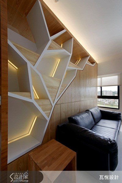 25坪新成屋(5年以下)＿休閒風客廳案例圖片＿瓦悅設計有限公司＿瓦悅_09之11