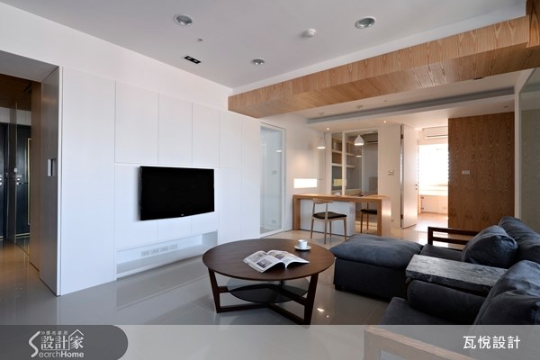 30坪老屋(16~30年)＿現代風玄關客廳案例圖片＿瓦悅設計有限公司＿瓦悅_12之2