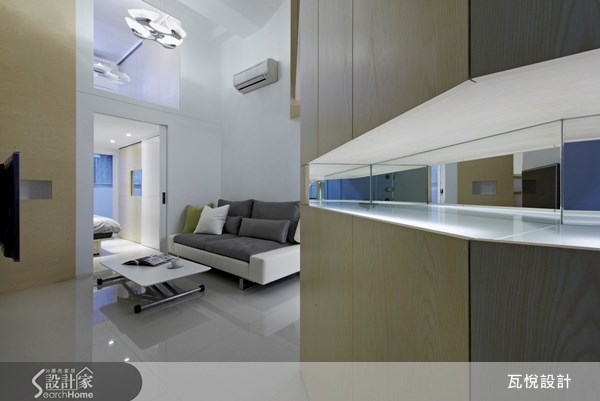 9坪老屋(16~30年)＿現代風玄關客廳案例圖片＿瓦悅設計有限公司＿瓦悅_13之7
