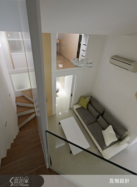 9坪老屋(16~30年)＿現代風樓梯案例圖片＿瓦悅設計有限公司＿瓦悅_13之19