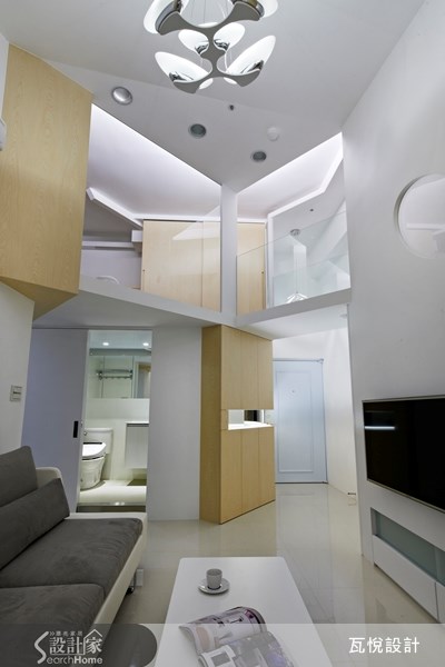 9坪老屋(16~30年)＿現代風玄關客廳案例圖片＿瓦悅設計有限公司＿瓦悅_13之10