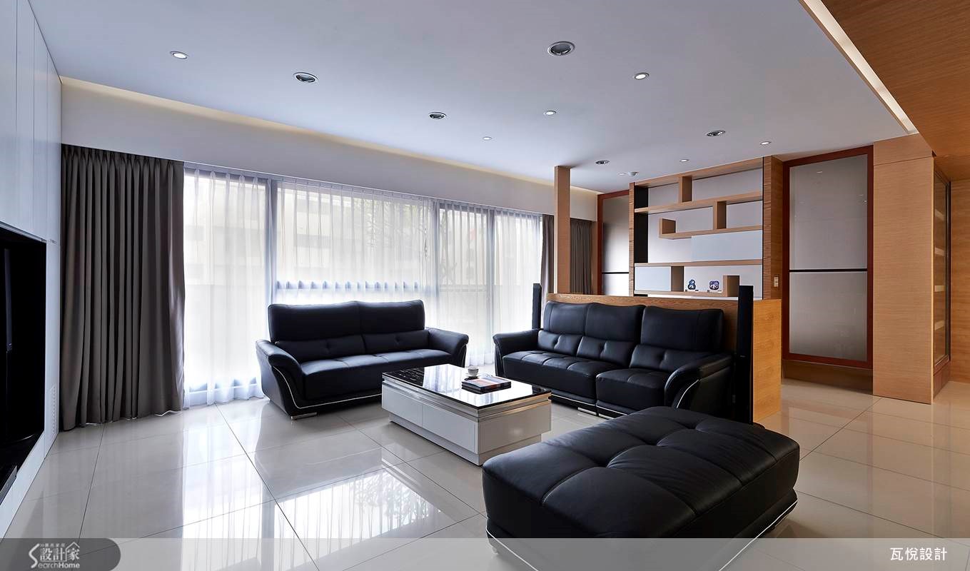 60坪新成屋(5年以下)＿混搭風客廳案例圖片＿瓦悅設計有限公司＿瓦悅_14之6