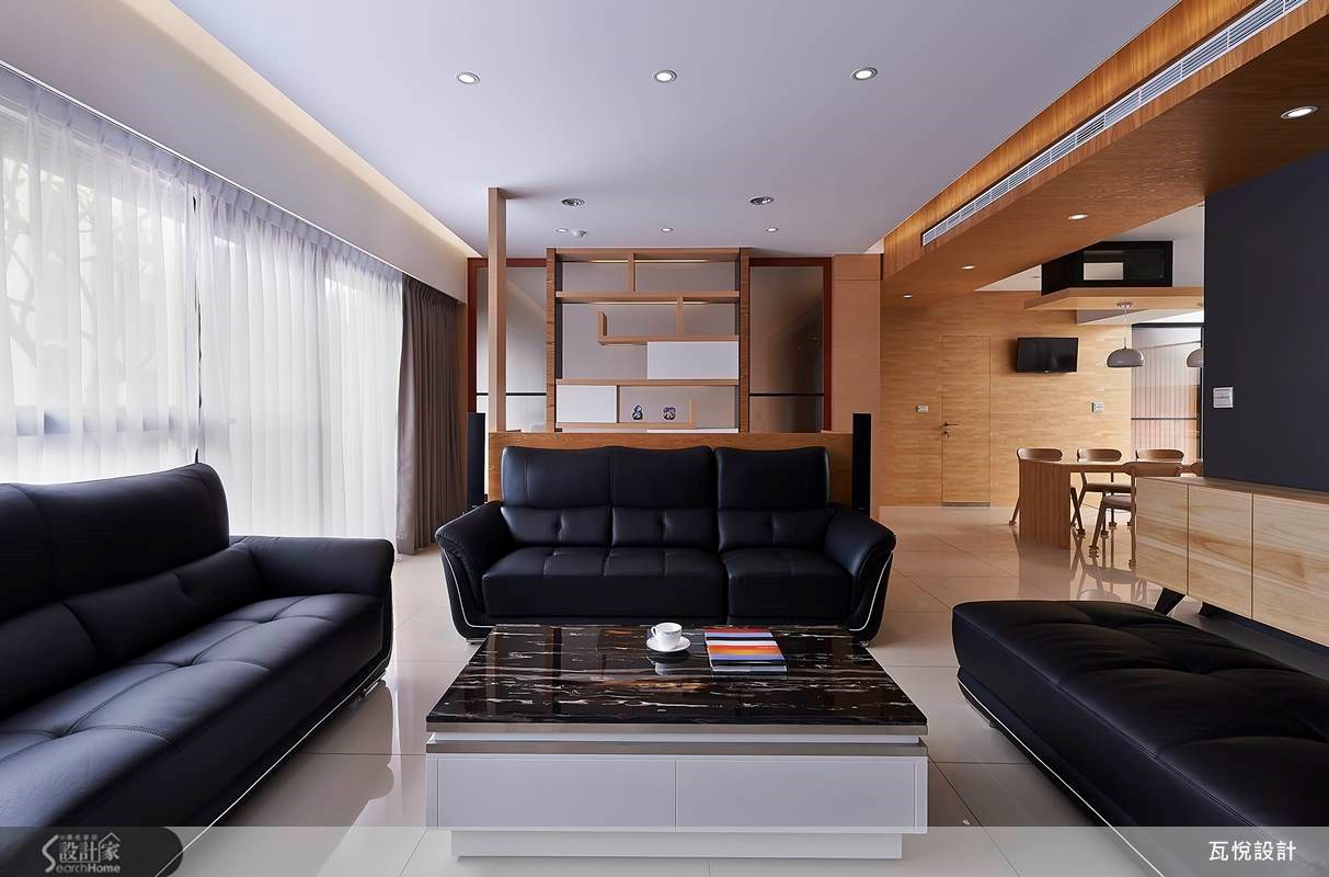 60坪新成屋(5年以下)＿混搭風客廳案例圖片＿瓦悅設計有限公司＿瓦悅_14之7