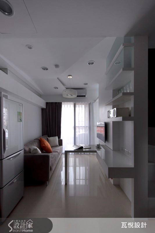 8坪新成屋(5年以下)＿現代風客廳案例圖片＿瓦悅設計有限公司＿瓦悅_16之9