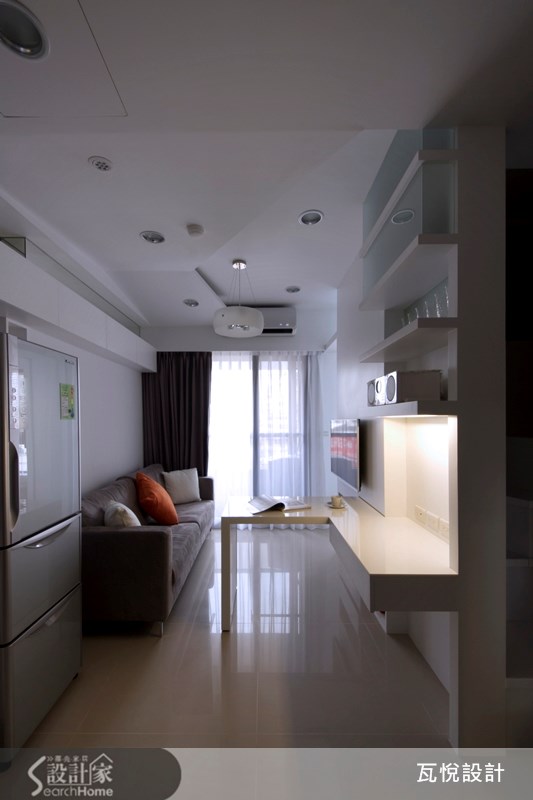 8坪新成屋(5年以下)＿現代風客廳案例圖片＿瓦悅設計有限公司＿瓦悅_16之8