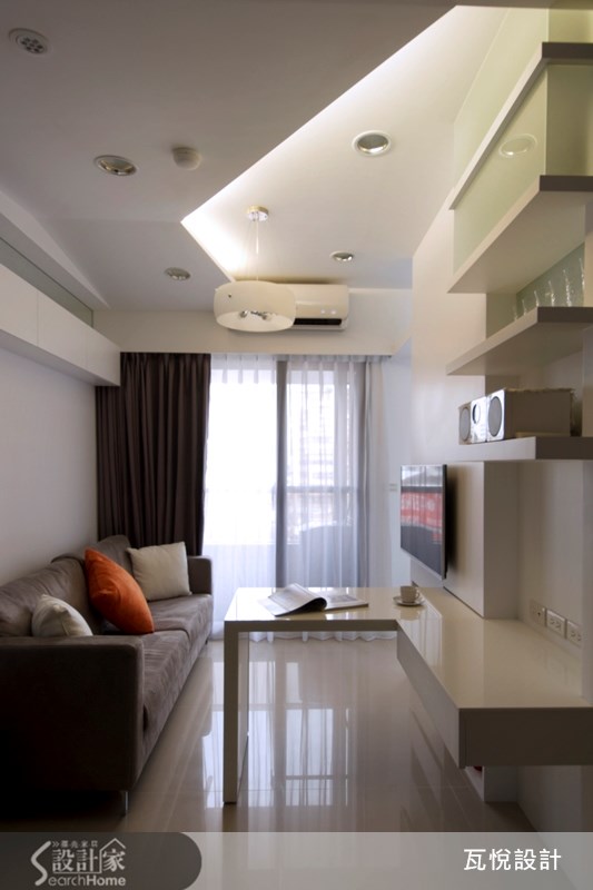 8坪新成屋(5年以下)＿現代風客廳案例圖片＿瓦悅設計有限公司＿瓦悅_16之11