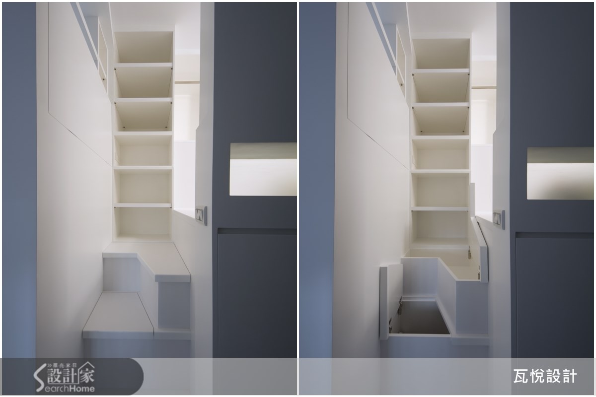 8坪新成屋(5年以下)＿現代風樓梯案例圖片＿瓦悅設計有限公司＿瓦悅_16之27