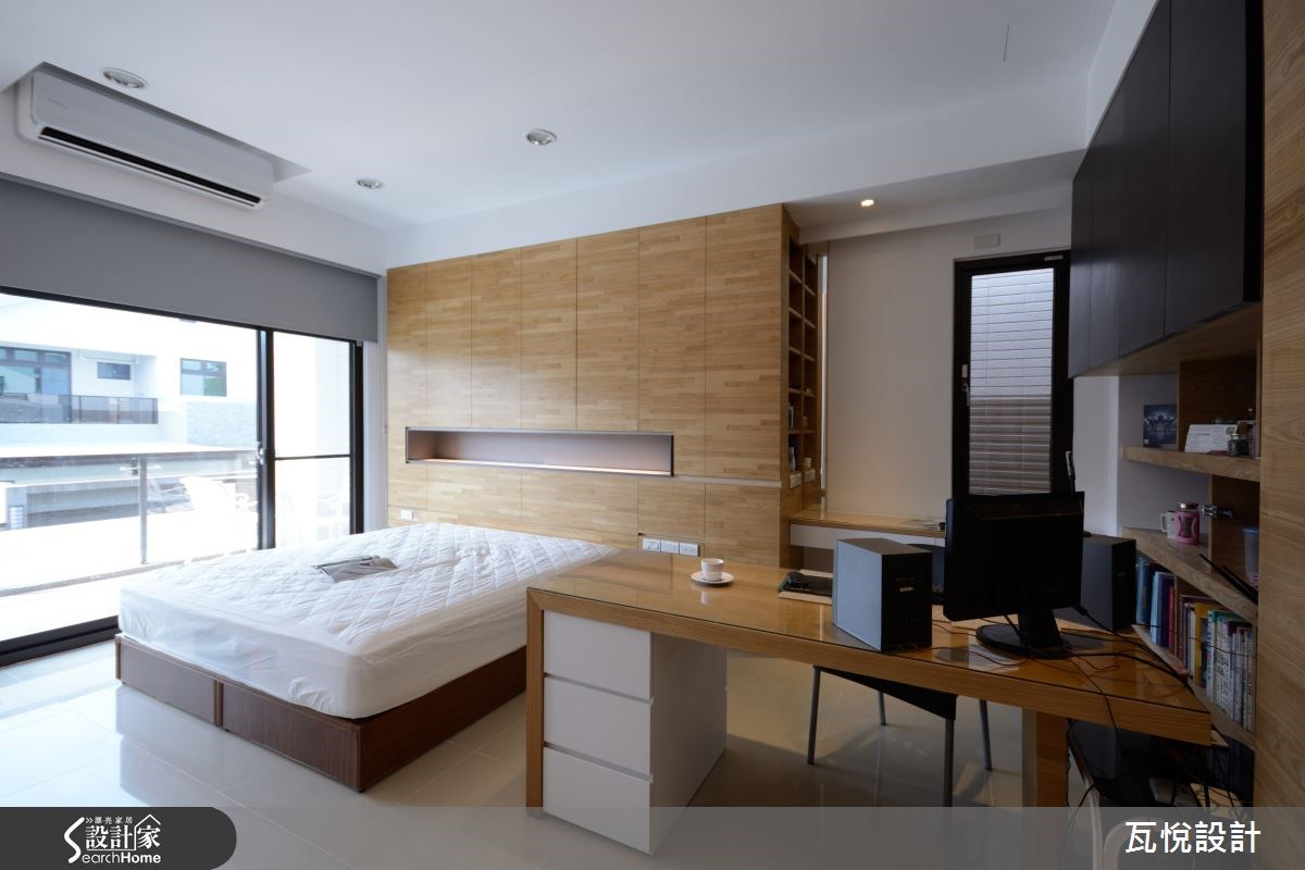 115坪新成屋(5年以下)＿現代風臥室書房案例圖片＿瓦悅設計有限公司＿瓦悅_18之11