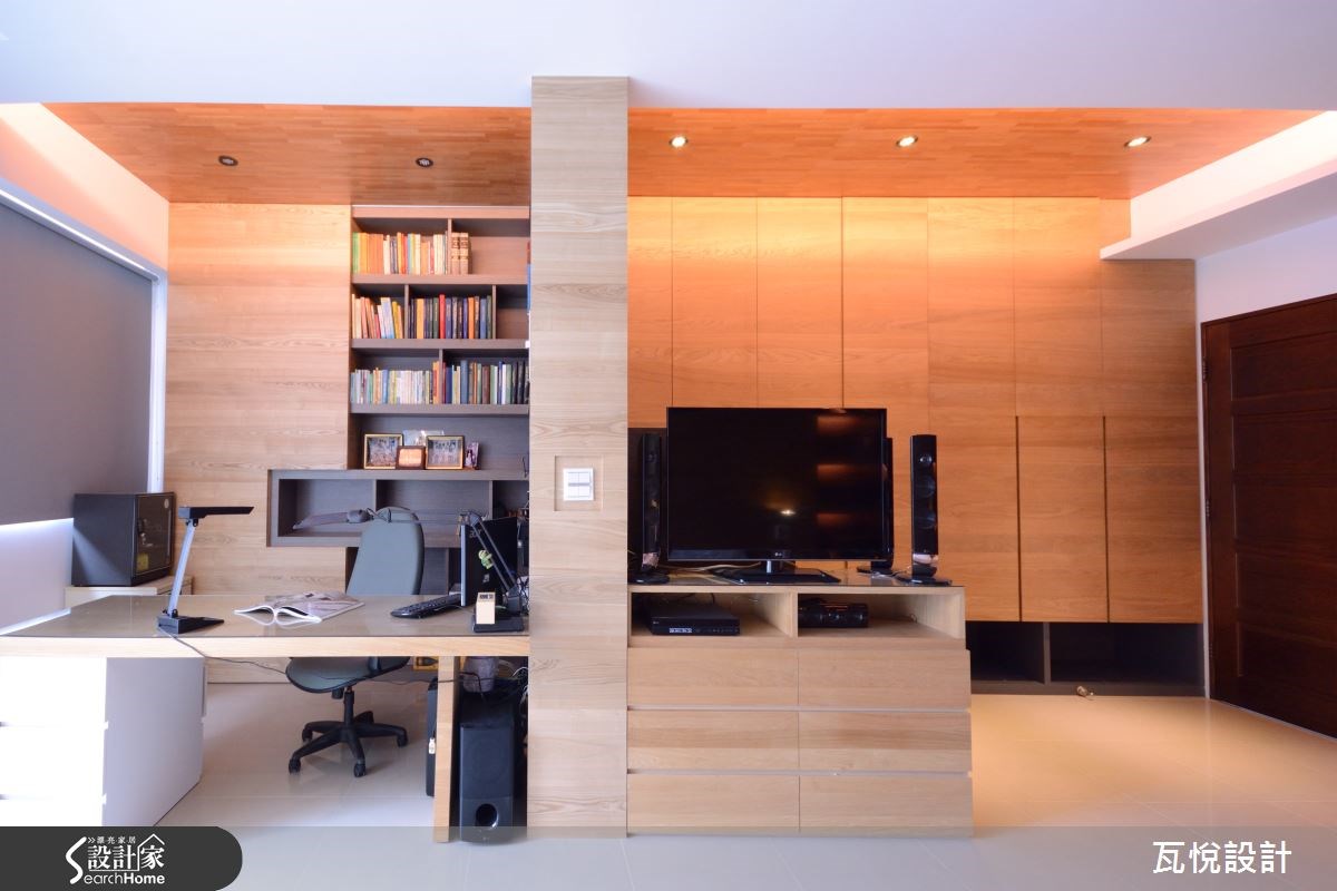 115坪新成屋(5年以下)＿現代風臥室工作區案例圖片＿瓦悅設計有限公司＿瓦悅_18之12