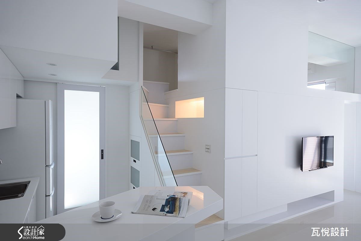 17坪新成屋(5年以下)＿現代風吧檯案例圖片＿瓦悅設計有限公司＿瓦悅_19之3
