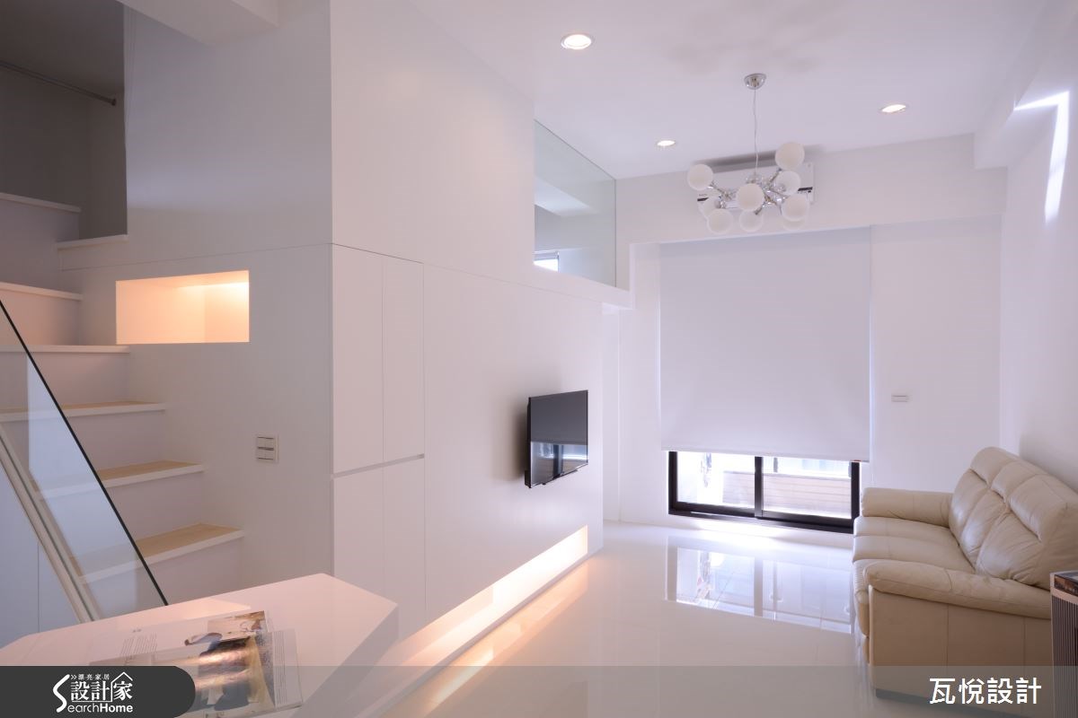 17坪新成屋(5年以下)＿現代風客廳案例圖片＿瓦悅設計有限公司＿瓦悅_19之6