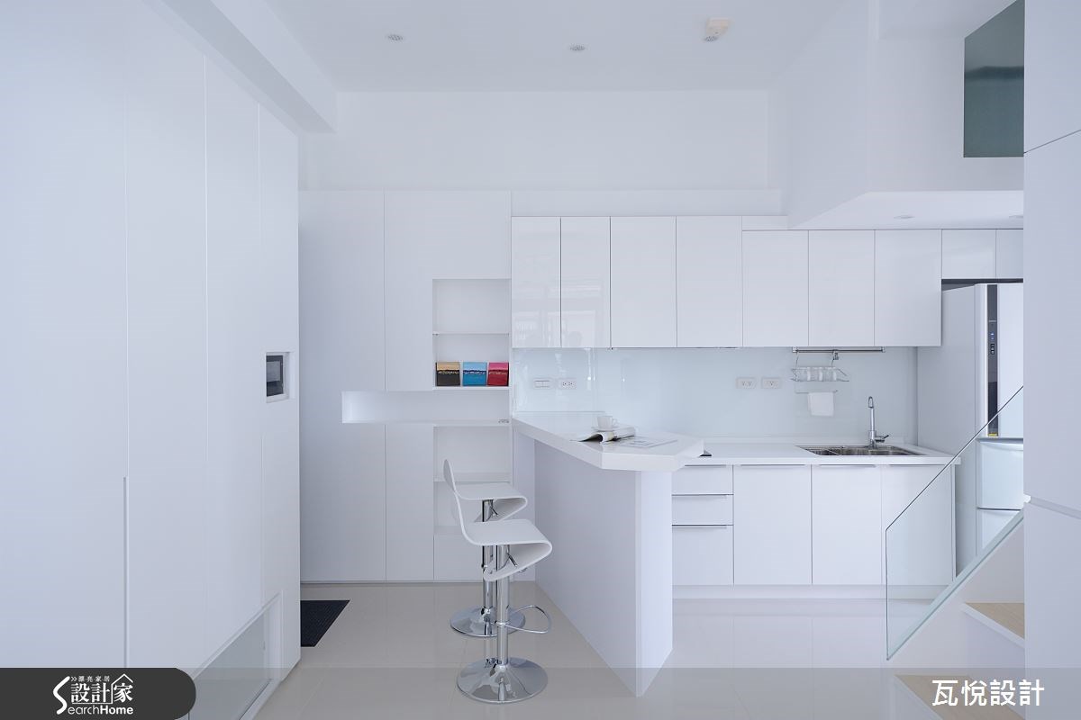 17坪新成屋(5年以下)＿現代風吧檯案例圖片＿瓦悅設計有限公司＿瓦悅_19之12