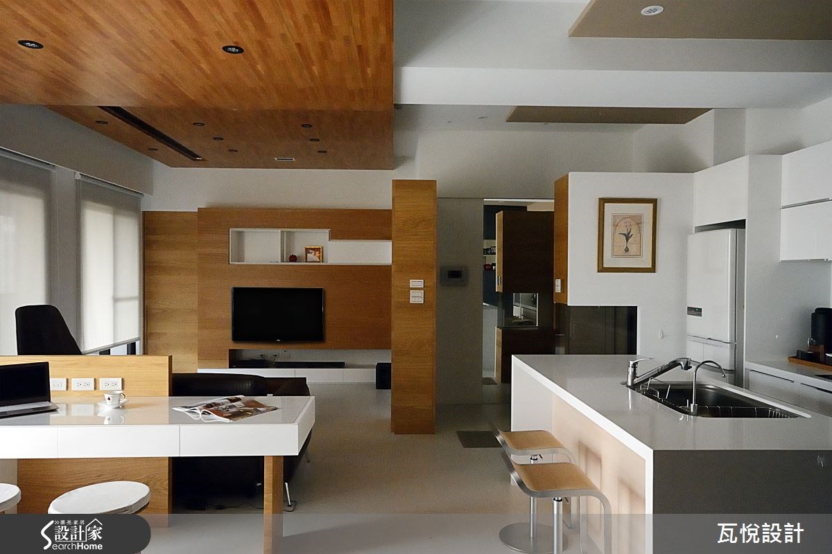 27坪新成屋(5年以下)＿現代風吧檯案例圖片＿瓦悅設計有限公司＿瓦悅_22之12