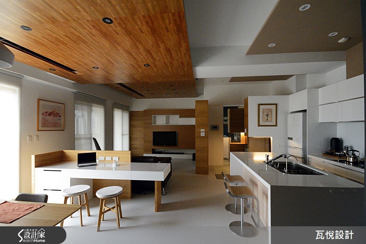 27坪新成屋(5年以下)＿現代風玄關客廳餐廳吧檯案例圖片＿瓦悅設計有限公司＿瓦悅_22之19
