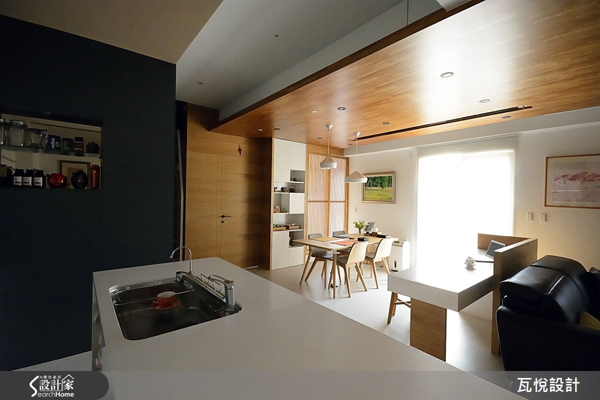 27坪新成屋(5年以下)＿現代風客廳餐廳吧檯案例圖片＿瓦悅設計有限公司＿瓦悅_22之20