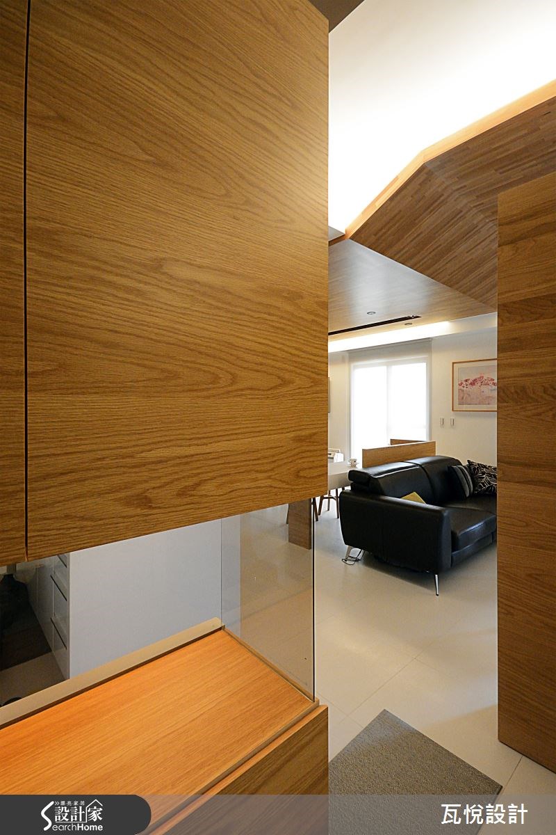 27坪新成屋(5年以下)＿現代風玄關案例圖片＿瓦悅設計有限公司＿瓦悅_22之24