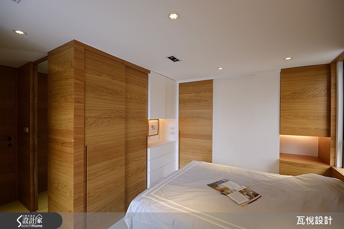 27坪新成屋(5年以下)＿現代風臥室案例圖片＿瓦悅設計有限公司＿瓦悅_22之29