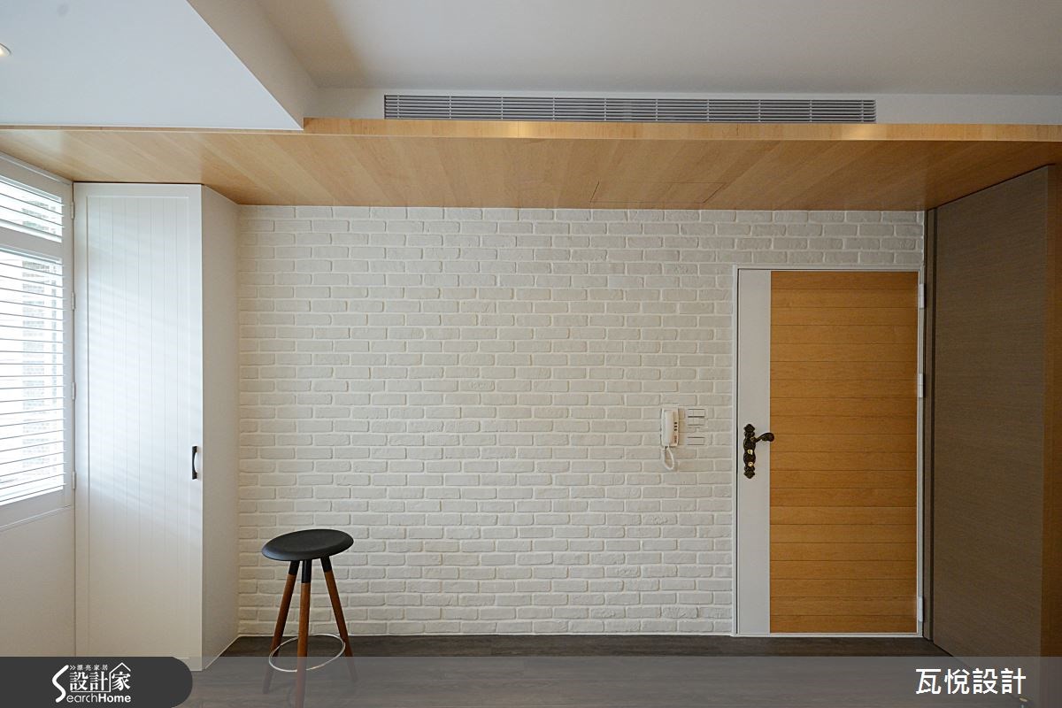 28坪老屋(16~30年)＿混搭風玄關案例圖片＿瓦悅設計有限公司＿瓦悅_23之1