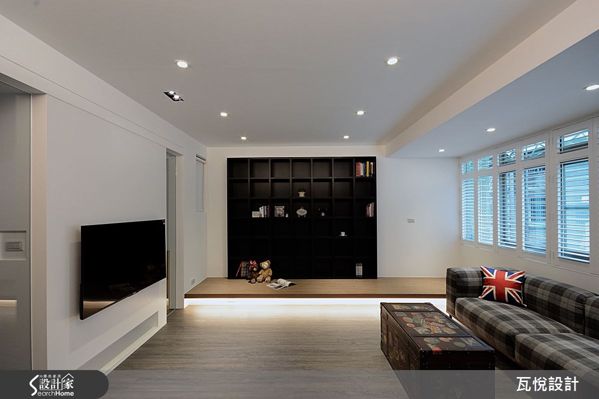 28坪老屋(16~30年)＿混搭風客廳案例圖片＿瓦悅設計有限公司＿瓦悅_23之6
