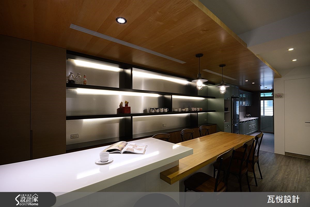 28坪老屋(16~30年)＿混搭風吧檯案例圖片＿瓦悅設計有限公司＿瓦悅_23之8