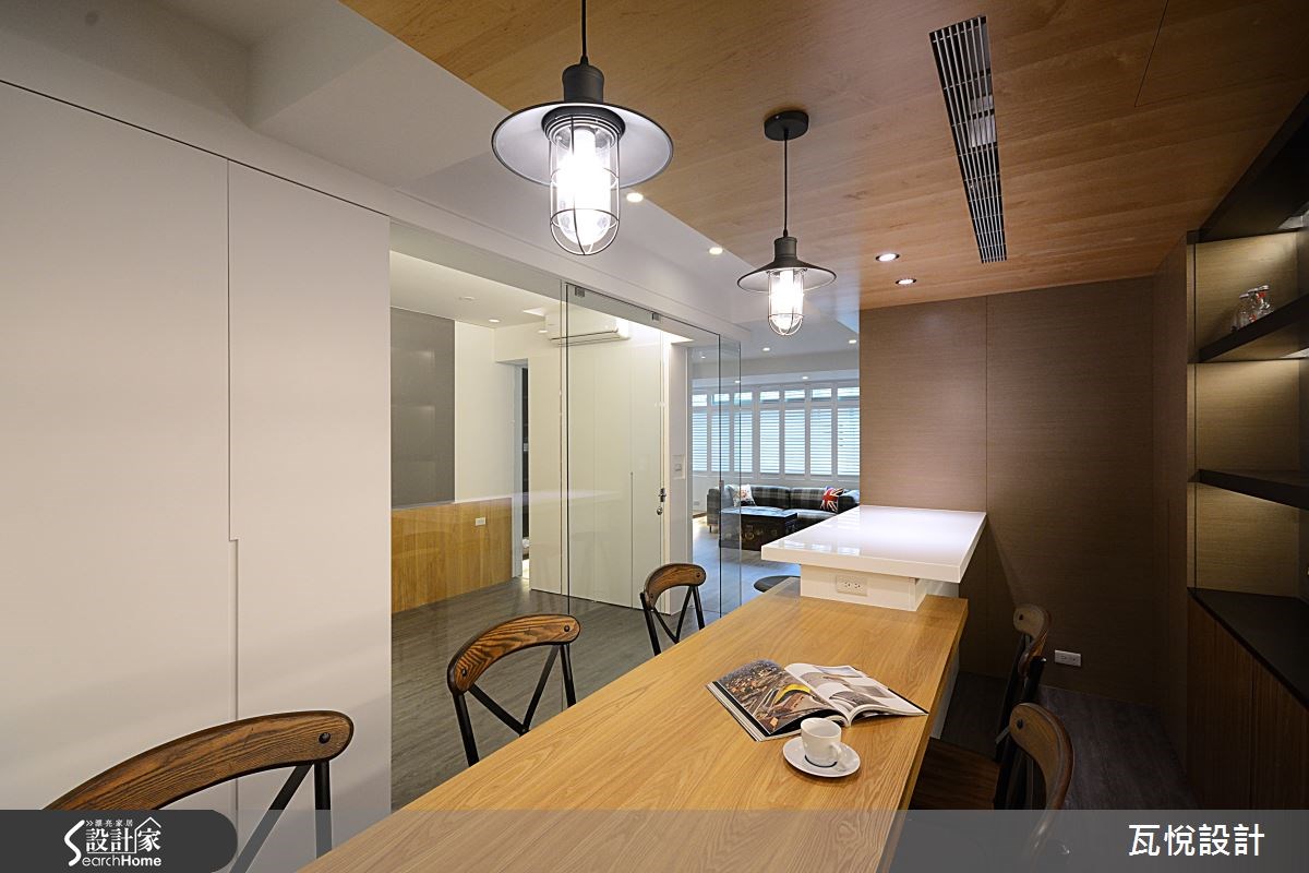 28坪老屋(16~30年)＿混搭風吧檯案例圖片＿瓦悅設計有限公司＿瓦悅_23之11
