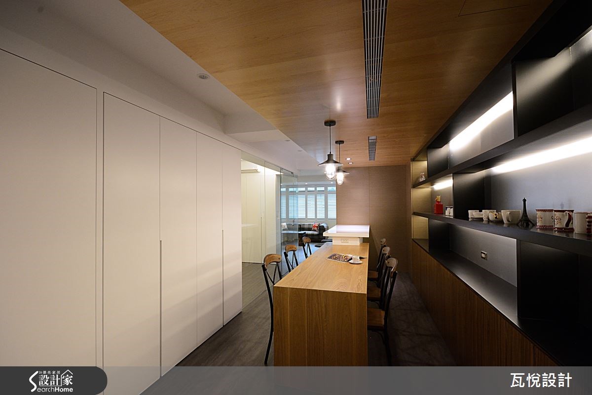 28坪老屋(16~30年)＿混搭風吧檯案例圖片＿瓦悅設計有限公司＿瓦悅_23之13