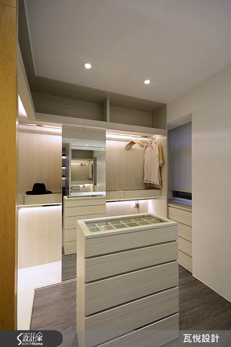 28坪老屋(16~30年)＿混搭風更衣間案例圖片＿瓦悅設計有限公司＿瓦悅_23之31