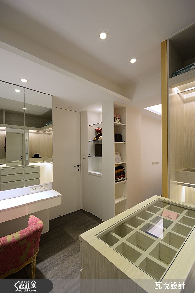28坪老屋(16~30年)＿混搭風更衣間案例圖片＿瓦悅設計有限公司＿瓦悅_23之32