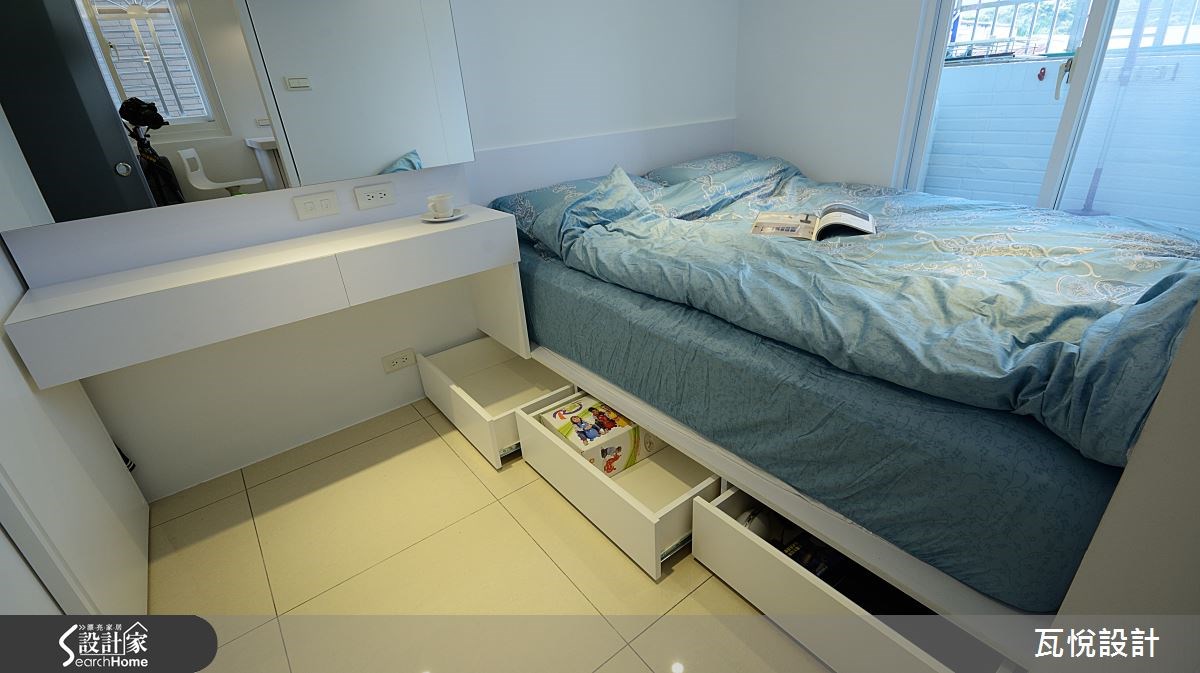 8坪老屋(16~30年)＿現代風臥室案例圖片＿瓦悅設計有限公司＿瓦悅_25之23